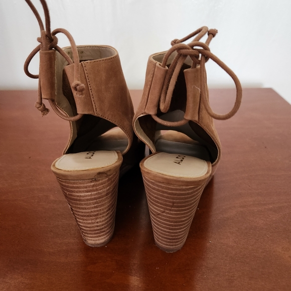 Women's Aldo Tan Suede High Heel Shoes - Picture 2 of 12